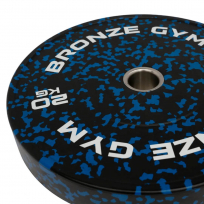 Диск бамперный камуфляж BRONZE GYM BGBMC20 20кг